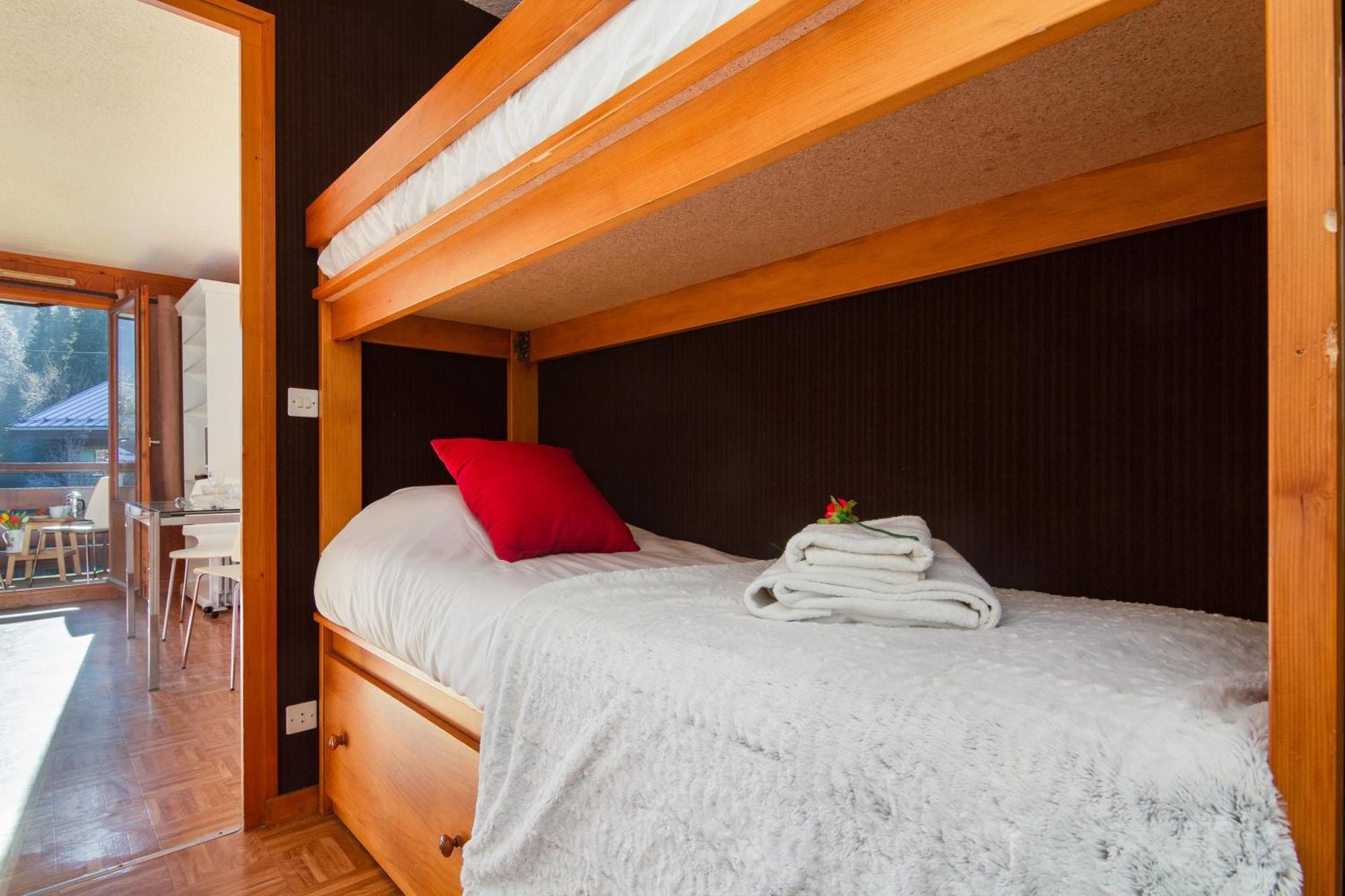 Residence Le Prarion 24A Ski In- Ski Out - Happy Rentals Les Houches Bagian luar foto