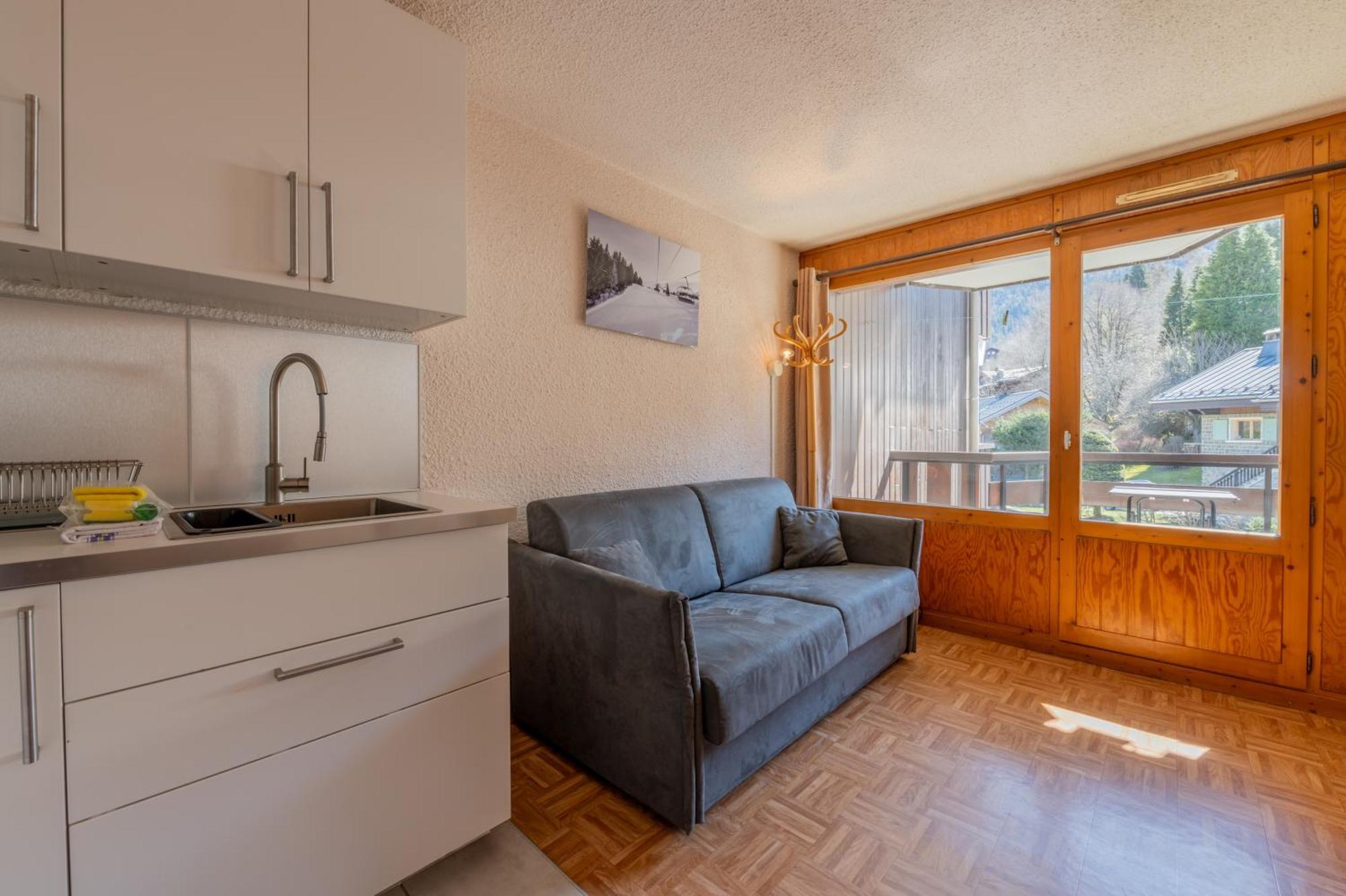 Residence Le Prarion 24A Ski In- Ski Out - Happy Rentals Les Houches Bagian luar foto